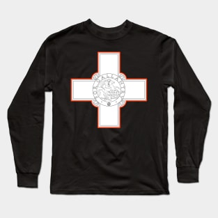 Malta George Cross - For Gallantry Long Sleeve T-Shirt